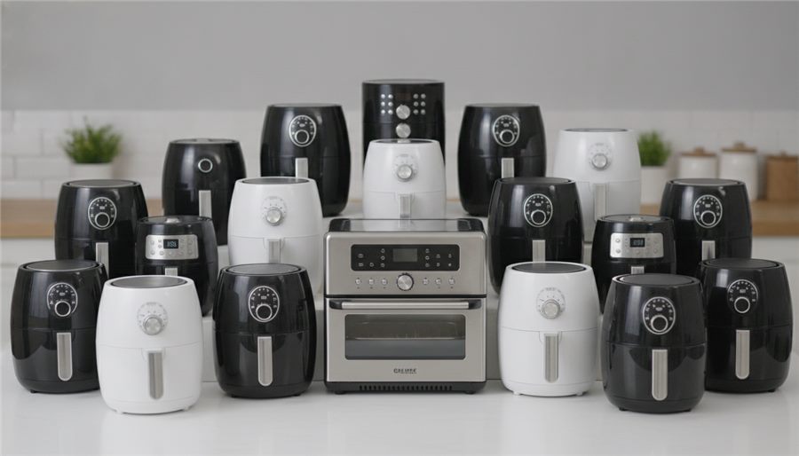 Elite Gourmet air fryers compare models