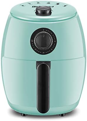 Elite Gourmet EAF-0201 Personal Compact Space Saving Electric Hot Air Fryer Oil-Less Healthy Co