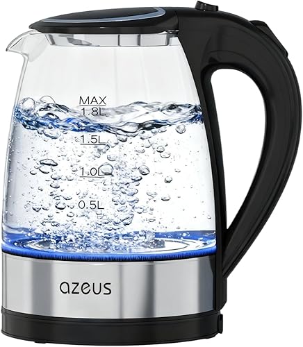 Elite Gourmet EKT-1271# Ultimate 1.7 Liter Electric Kettle – Stainless Steel Design & Cordless