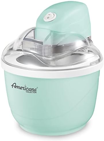 Elite Gourmet EIM-520 1Qt Automatic Electric Ice Cream Maker, Blue
